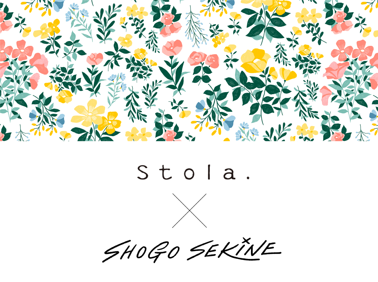 Stola.】Shogo Sekine氏とのコラボアイテムを発売！ | AiiA 